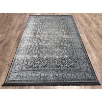 Иранский ковер Arti 8072 Черный-серый